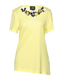 【送料無料】 カヴァリ クラス レディース Tシャツ トップス T-shirt Yellow