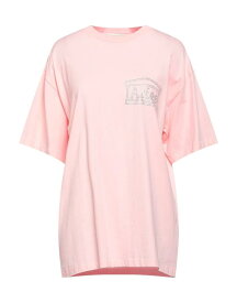 【送料無料】 アリーズ レディース Tシャツ トップス T-shirt Pink