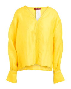 �}�b�N�X�}�[�� ���f�B�[�X �g�b�v�X �V���c MAX MARA STUDIO Yellow �C�G���[