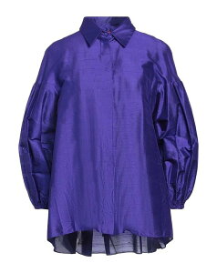 �}�b�N�X�}�[�� ���f�B�[�X �g�b�v�X �V���c MAX MARA STUDIO & Purple �p�[�v��