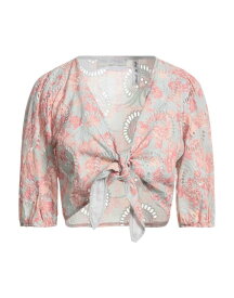 【送料無料】 ゲス レディース シャツ トップス Lace shirts & blouses Light pink