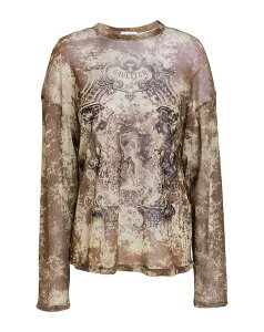 �W�����|�[�� �S���`�G ���f�B�[�X �g�b�v�X �V���c JEAN PAUL GAULTIER Taupe �g�[�v