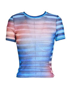 �W�����|�[�� �S���`�G ���f�B�[�X �g�b�v�X T�V���c JEAN PAUL GAULTIER Blue �u���[