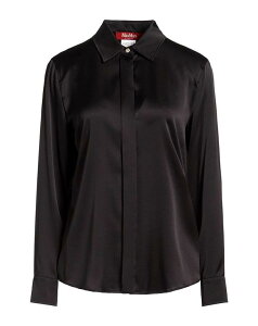 �}�b�N�X�}�[�� ���f�B�[�X �g�b�v�X �V���c MAX MARA STUDIO & Black �u���b�N