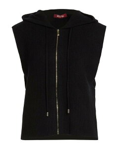 �}�b�N�X�}�[�� ���f�B�[�X �A�E�^�[ �J�[�f�B�K�� MAX MARA STUDIO Black �u���b�N