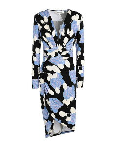 �_�C�A�� �t�H�� �t�@�X�e���o�[�O ���f�B�[�X �g�b�v�X �����s�[�X DIANE VON FURSTENBERG Light Blue �u���[
