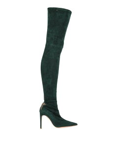 �G���U�x�b�^�t�����L ���f�B�[�X �V���[�Y �u�[�c�E���C���u�[�c ELISABETTA FRANCHI Dark Green �O���[��