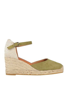 �J���i ���f�B�[�X �V���[�Y �X���b�|���E���[�t�@�[ �G�X�p�h���[�� KANNA Sage Green �O���[��