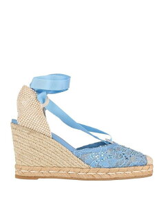 �� �V�[�� ���f�B�[�X �V���[�Y �X���b�|���E���[�t�@�[ �G�X�p�h���[�� LE SILLA Sky Blue �u���[