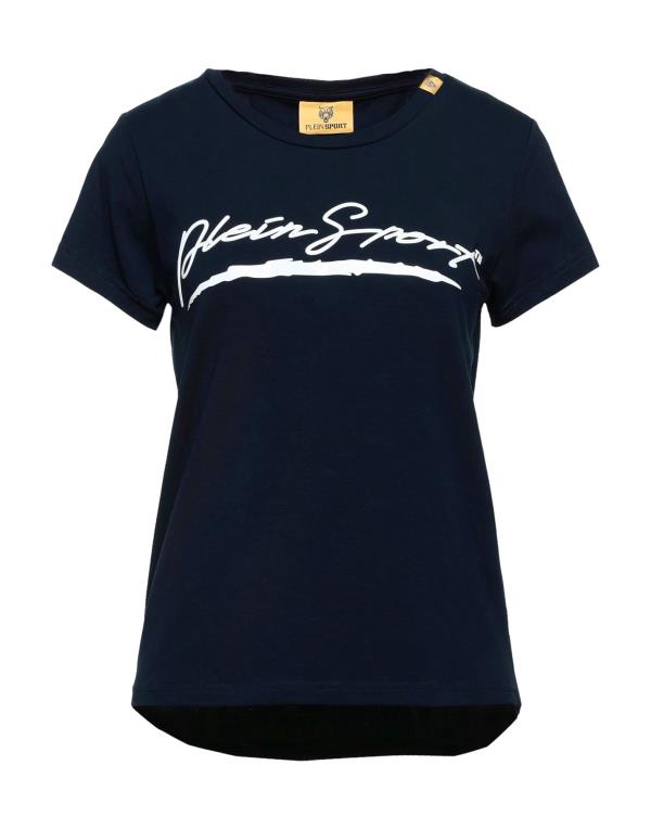  プレイン スポーツ レディース Tシャツ トップス T-shirt Midnight blue