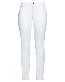 【送料無料】 ヤコブ コーエン レディース デニムパンツ ボトムス Denim pants White