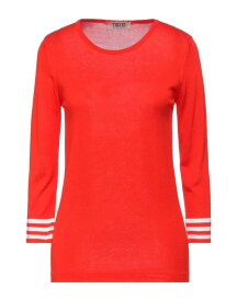 【送料無料】 ティーエスディ12 レディース ニット・セーター アウター Sweater Red