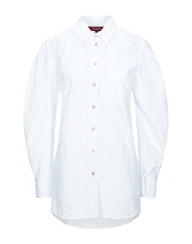 【送料無料】 シエス・マルジャン レディース シャツ トップス Solid color shirts & blouses White