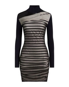 �W�����|�[�� �S���`�G ���f�B�[�X �g�b�v�X �����s�[�X �`���[�u�h���X JEAN PAUL GAULTIER Black �u���b�N