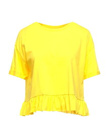 【送料無料】 ヴェルナ レディース Tシャツ トップス T-shirt Yellow