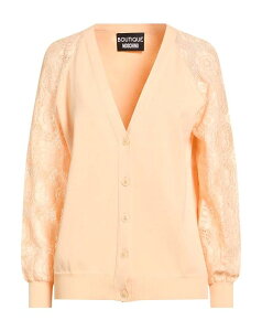 �u�e�B�b�N���X�L�[�m ���f�B�[�X �A�E�^�[ �J�[�f�B�K�� BOUTIQUE MOSCHINO Apricot �A�v���R�b�g