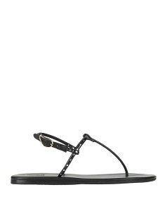 �A���V�G���g�O���[�N�T���_�� ���f�B�[�X �V���[�Y �\���O�E�T���_�� ANCIENT GREEK SANDALS Black �u���b�N