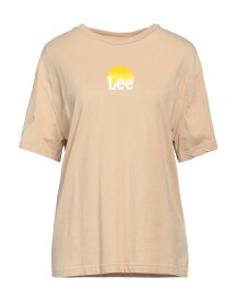 【送料無料】 リー レディース Tシャツ トップス T-shirt Beige