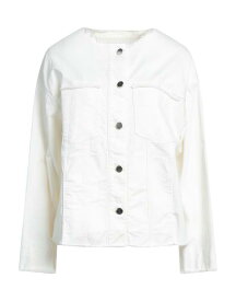 【送料無料】 エディター レディース ジャケット・ブルゾン アウター Denim jacket Ivory