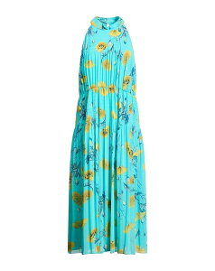 �_�C�A�� �t�H�� �t�@�X�e���o�[�O ���f�B�[�X �g�b�v�X �����s�[�X �p�[�e�B�h���X DIANE VON FURSTENBERG Turquoise Blue �u���[