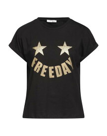 【送料無料】 レリッシュ レディース Tシャツ トップス T-shirt Black