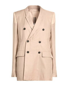 ���b�N�I�E�G���X ���f�B�[�X�[�c �u���U�[ RICK OWENS �e�[���[�h�W���P�b�g Light Brown �u���E��