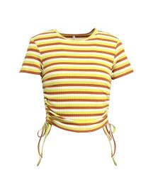 【送料無料】 オンリー レディース Tシャツ トップス T-shirt Brown