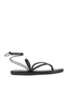 �A���V�G���g�O���[�N�T���_�� ���f�B�[�X �V���[�Y �\���O�E�T���_�� ANCIENT GREEK SANDALS Black �u���b�N