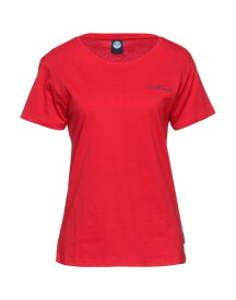 【送料無料】 ノースセール レディース Tシャツ トップス T-shirt Red