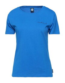 【送料無料】 ノースセール レディース Tシャツ トップス T-shirt Bright blue