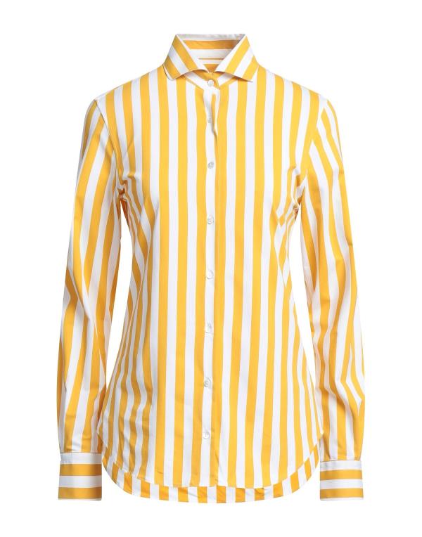  ザカス レディース シャツ トップス Patterned shirts  blouses Ocher