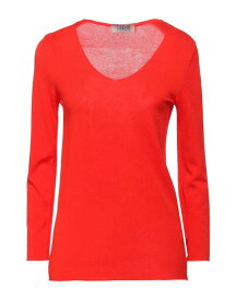 【送料無料】 ティーエスディ12 レディース ニット・セーター アウター Sweater Red