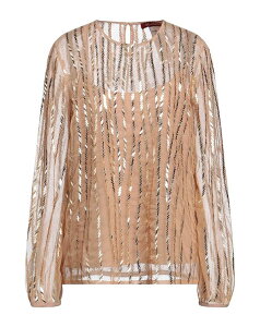 �}�b�N�X�}�[�� ���f�B�[�X �g�b�v�X �V���c MAX MARA STUDIO Pale Pink �s���N