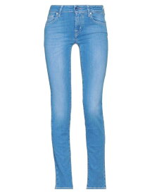 【送料無料】 ヤコブ コーエン レディース デニムパンツ ボトムス Denim pants Blue