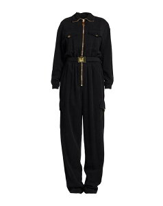 �G���U�x�b�^�t�����L ���f�B�[�X �g�b�v�X �W�����v�X�[�c ELISABETTA FRANCHI Black �u���b�N