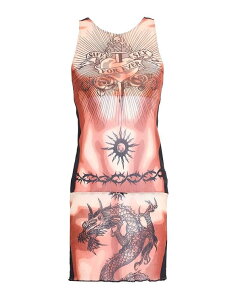 �W�����|�[�� �S���`�G ���f�B�[�X �g�b�v�X �����s�[�X �T�}�[�h���X JEAN PAUL GAULTIER Chocolate Brown �u���E��