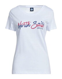 【送料無料】 ノースセール レディース Tシャツ トップス T-shirt White