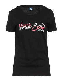 【送料無料】 ノースセール レディース Tシャツ トップス T-shirt Black