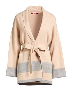 �}�b�N�X�}�[�� ���f�B�[�X �A�E�^�[ �J�[�f�B�K�� MAX MARA STUDIO Beige �x�[�W��