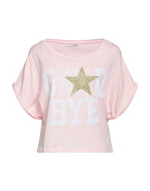 【送料無料】 レリッシュ レディース Tシャツ トップス T-shirt Pink