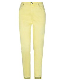 【送料無料】 ヤコブ コーエン レディース デニムパンツ ボトムス Denim pants Yellow