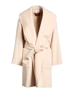 �}�b�N�X�}�[�� ���f�B�[�X �A�E�^�[ �R�[�g MAX MARA STUDIO Beige �x�[�W��