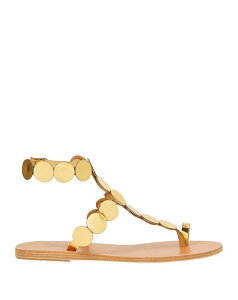 �A���V�G���g�O���[�N�T���_�� ���f�B�[�X �V���[�Y ANCIENT GREEK SANDALS Gold �S�[���h
