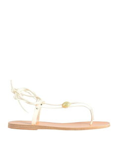 �A���V�G���g�O���[�N�T���_�� ���f�B�[�X �V���[�Y �\���O�E�T���_�� ANCIENT GREEK SANDALS Off White �I�t�z���C�g