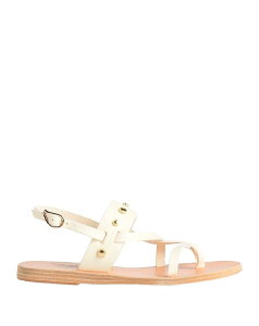 �A���V�G���g�O���[�N�T���_�� ���f�B�[�X �V���[�Y �\���O�E�T���_�� ANCIENT GREEK SANDALS Off White �I�t�z���C�g