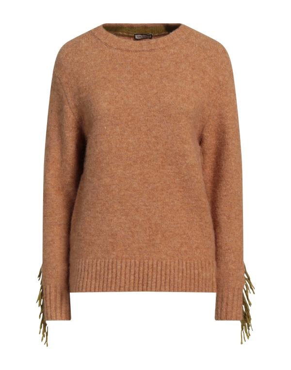  マリパルミ レディース ニット・セーター アウター Sweater Camel 今月限定／特別大特価