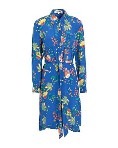�_�C�A�� �t�H�� �t�@�X�e���o�[�O ���f�B�[�X �h���X DIANE VON FURSTENBERG �~�j�����s�[�X�E�h���X Blue �u���[