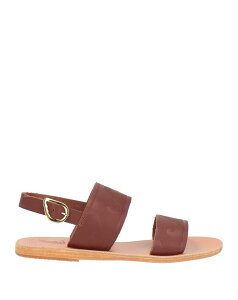 �A���V�G���g�O���[�N�T���_�� ���f�B�[�X �V���[�Y ANCIENT GREEK SANDALS Light Brown �u���E��