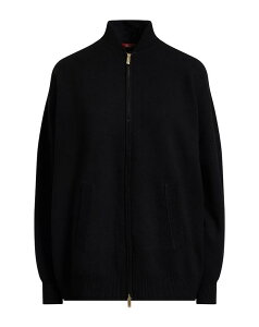 �}�b�N�X�}�[�� ���f�B�[�X �A�E�^�[ �J�[�f�B�K�� MAX MARA STUDIO Black �u���b�N