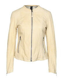 【送料無料】 ギャレットライト レディース ジャケット・ブルゾン アウター Biker jacket Ivory